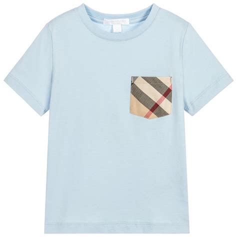 boys blue burberry shirt|baby boy Burberry outfit.